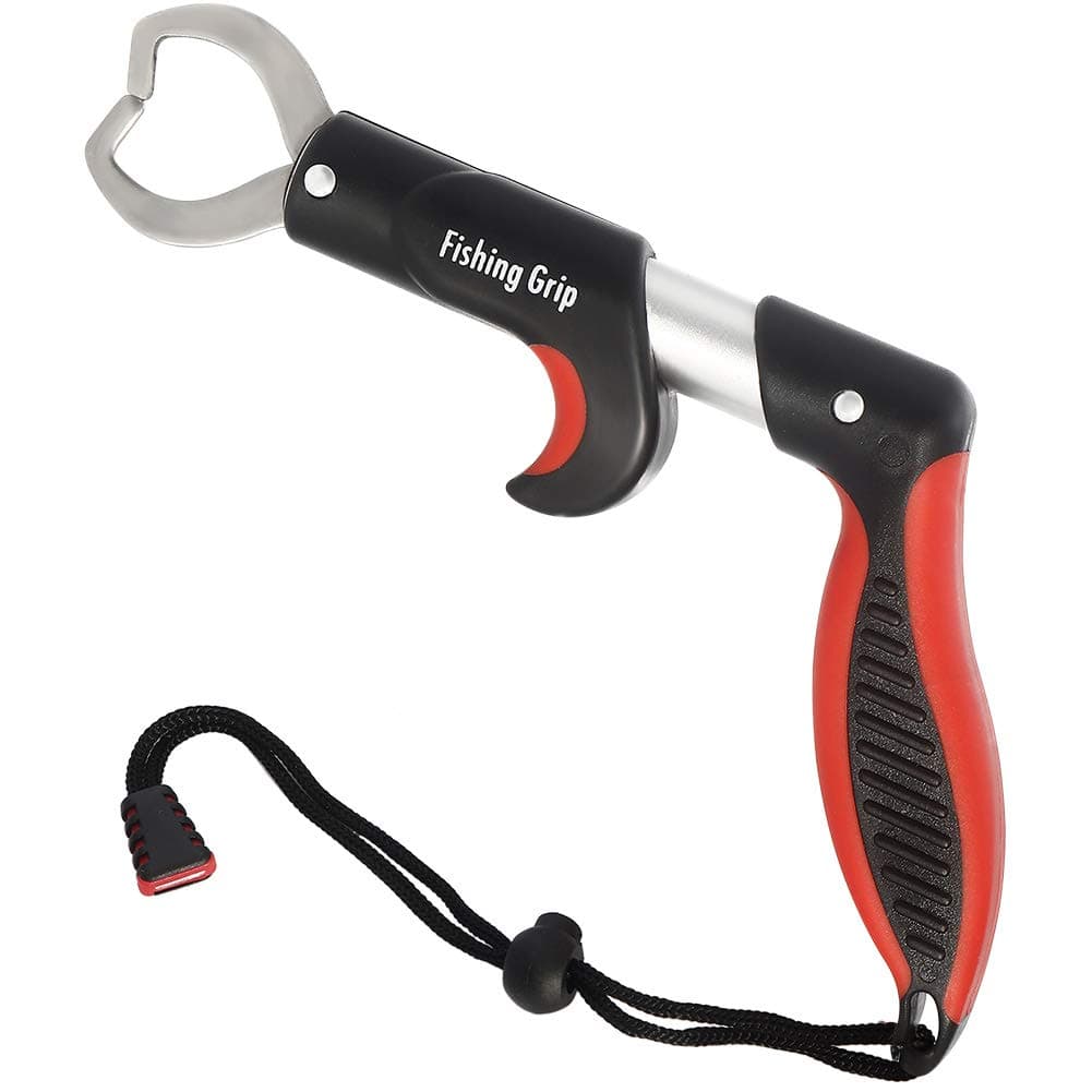 Linetimes Portable Pistol Handle Fishing Lip Grip Floating Multi-Functional Fish Gripper Set