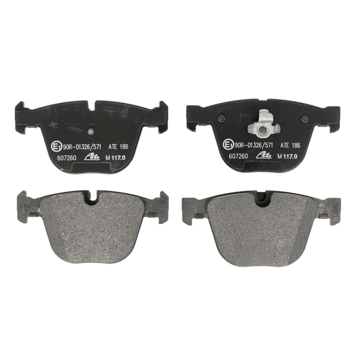 ATE GERMANY BMW X5 E70,X6 E71,Disc Brake Pad-ThermoQuiet Rear 07-12 34216783555