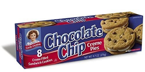 Little Debbie Chocolate Chip Crème Pies 10. 63 oz, 8 Ct