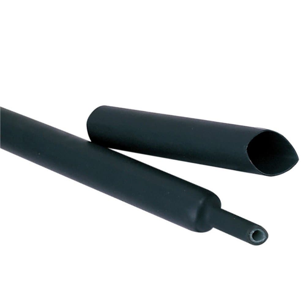 GFORTUN 3.5Ft 3: 1 Shrinking Ratio Black Heat Shrink Tubing Dual Wall Adhesive Lined Heat Shrink Tubing Roll Tube Electrical Cable Wire Sleeving Wrap Dia 30mm (1-1/4'')