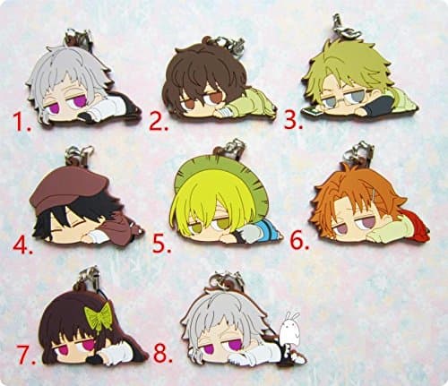 Key Chain Strap Telephone Accessaries Pendant for Anime Bungo Stray Dogs Kenji Miyazawa No.5