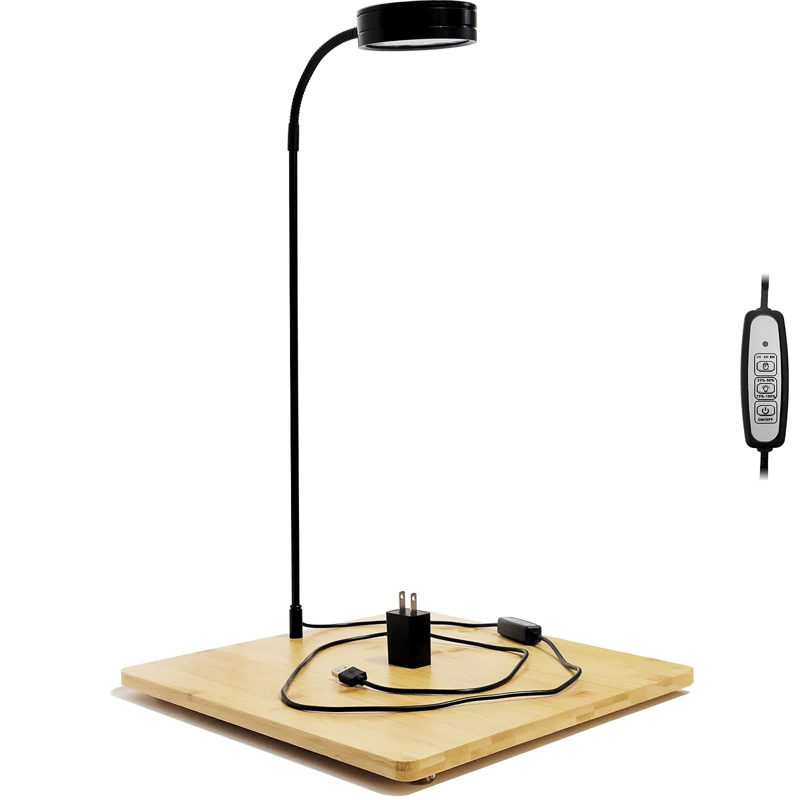 Aquarium Light Full Spectrum LED, for Under 3 Gallon Fish Tank, Light with Timer Auto On/Off, Betta Fish Tank,Indoor Plant Growth, Potted Plants, Succulent, Miniature Gardening Landscape (5)