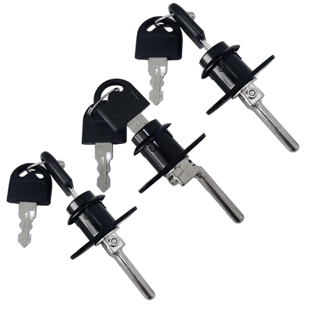 3 Pack 16mm Zinc Alloy File Cabinet Lock Desk Computer Desk Writing Desk Bookcase Drawer Lock