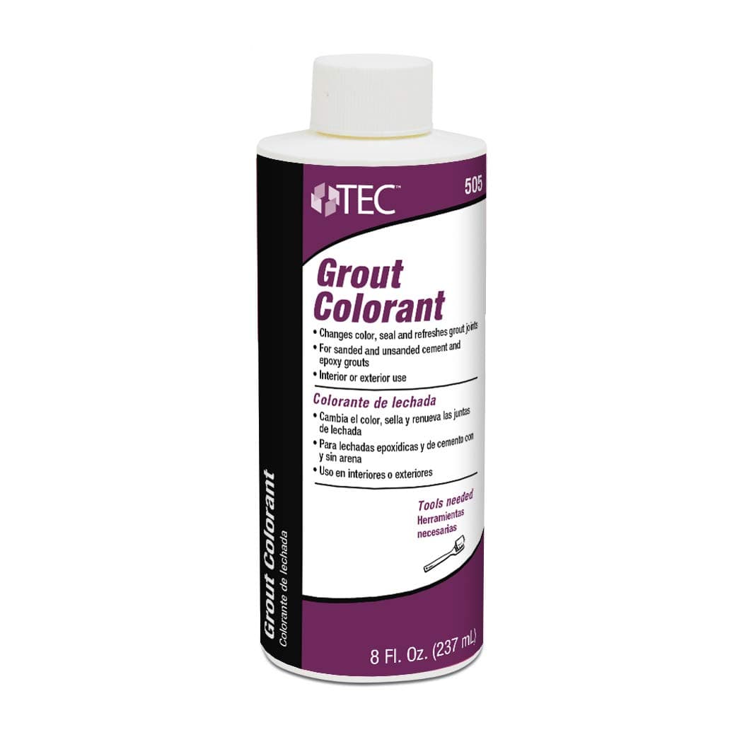 TEC Grout Colorant - Refresh and Seal or Change Grout Joint Color | A Faster and Easier Alternative to Regrouting Tile | 8 oz. Application Covers up to 350 sq. ft. - 988 Pearl