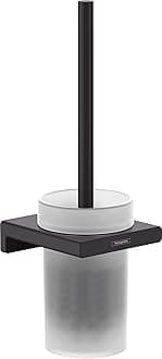 hansgrohe AddStoris Toilet Brush Holder Wall-Mounted, matt Black, 41752670