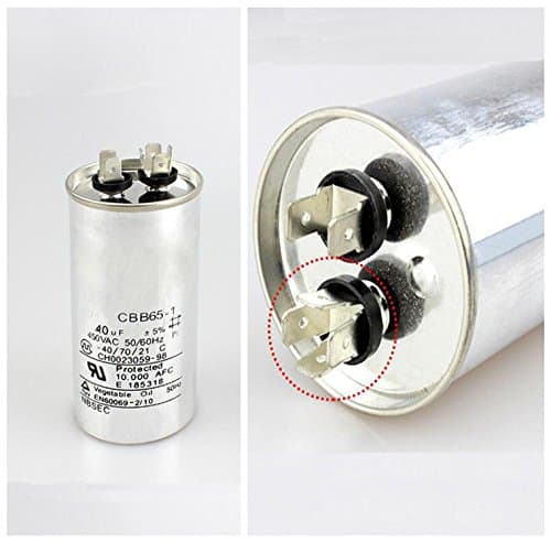 CBB65 40UF 450VAC 50/60Hz Capacitor for Air Conditioner Compressor Motor Starting Run