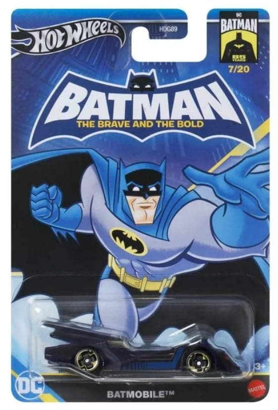 Hot Wheels Batman 85 Years 1:64 Scale Premium Pop Culture 2024 Mix (7/20 The Brave and The Bold)