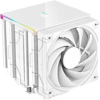 AK620 White Digital Display Edition CPU Air Cooler 6 Copper Heat Pipes Dual-Tower CPU Cooler SuitableFor Intel LGA 1700/1200/1151/1150/1155 AMD AM5/AM4