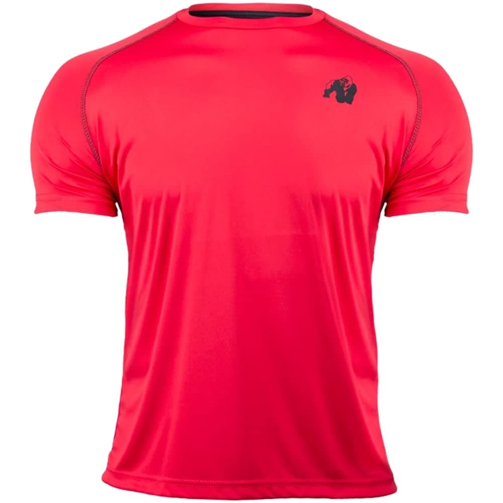 GORILLA WEAR Performance T-Shirt Red/Black