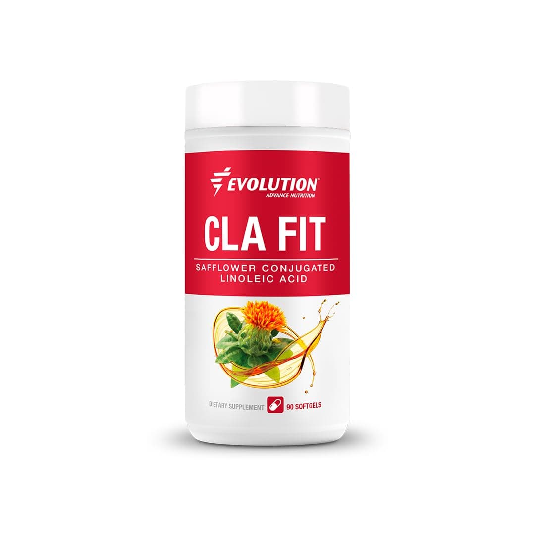 Evolution Advance Sport Nutrition CLA Fit 2,400 mg – Conjugated Linoleic Acid Supplement - Support Lean Muscle Mass, Promote Energy – Non-GMO, Gluten-Free (90 Softgels), 800 mg Per Softgel