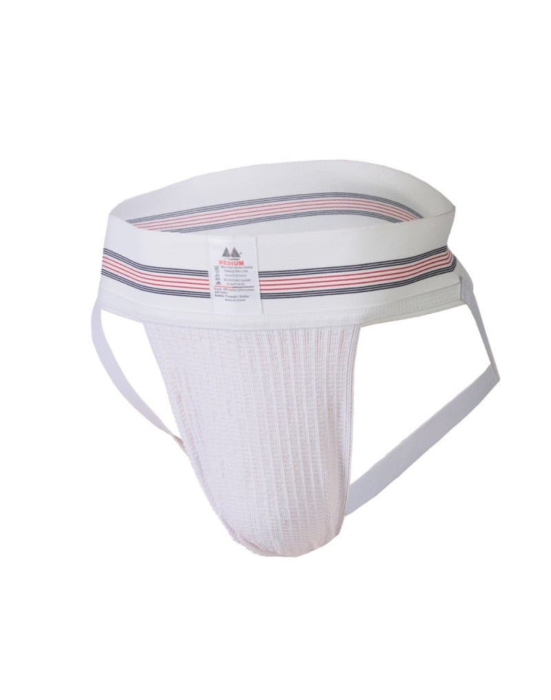 Bike Jockstrap Medium White Number 10 Original Vintage Jock
