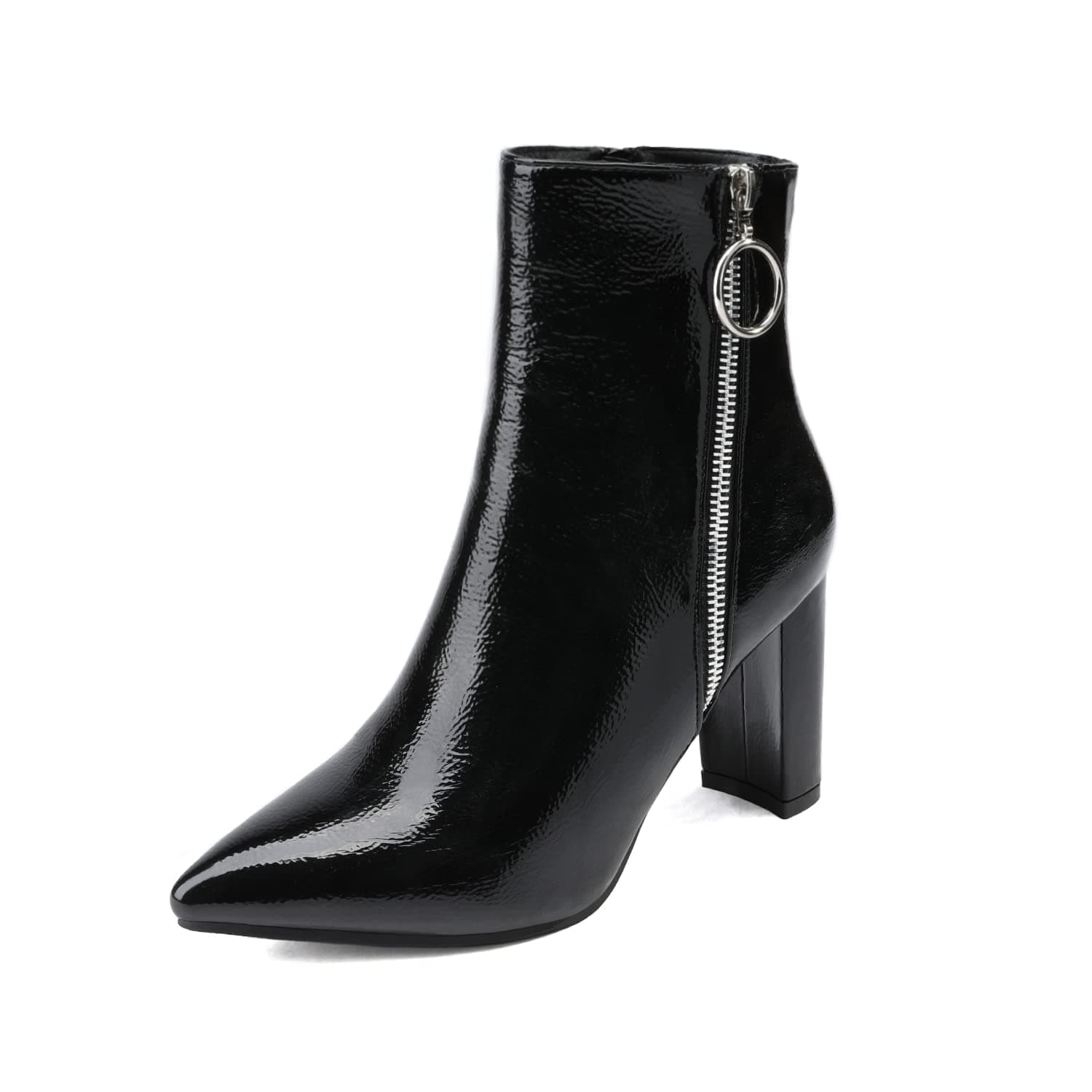 DREAM PAIRS Women's Platform Chunky Block Heel Ankle Booties