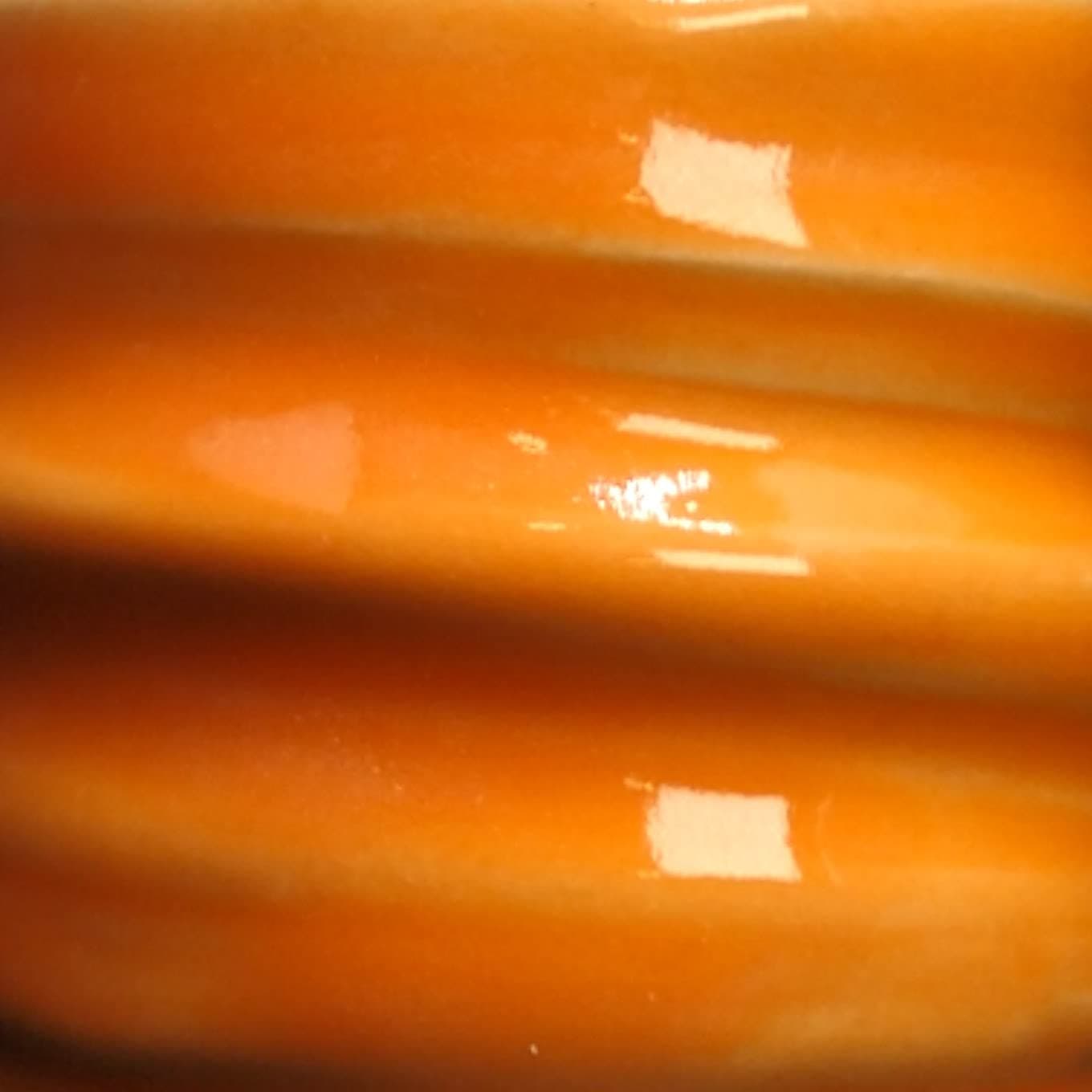 Celadon Series - Tangerine - Mid Fire Glaze, High Fire Glaze, Cone 5-6 for Mid Fire Clay, High Fire Clay - Ceramic Glaze Pottery (1 Pint | 16 oz | 473 ml)