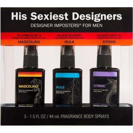 Designer Body Spray 3-pk for Him