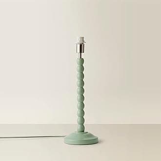 ValueLights | Sage Green Bobbin Stem Table Lamp Base | Table Lamps, Home Décor & Improvement Essential
