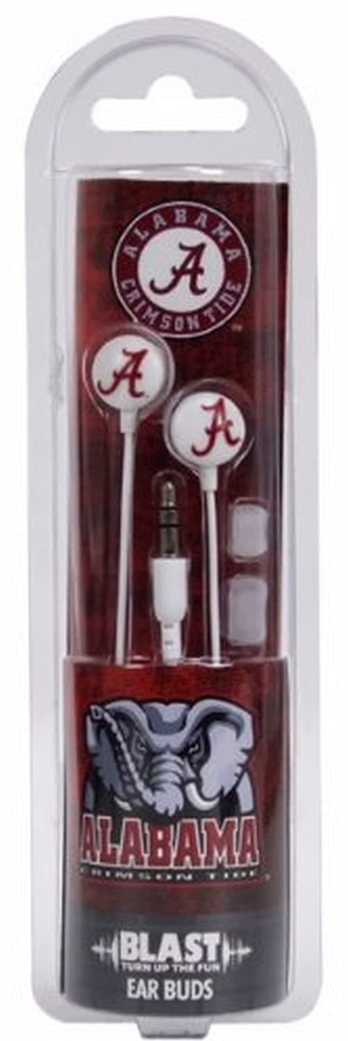 NCAA Alabama Crimson Tide Blast Earbud Headphones