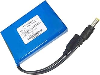 DC12V 9000mAh 7000mAh 5000mAh Rechargeable Lithium Battery Pack 12 Volts Protable Li-ion Battery for LEd Light Strip/Alarm Systems/Outdoor Devices Backup Battery