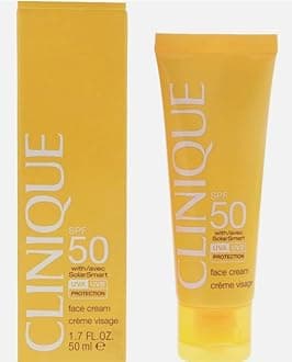 Clinique Face Cream SPF 50 with SolarSmart, 50 ml, no color, 1.7 oz