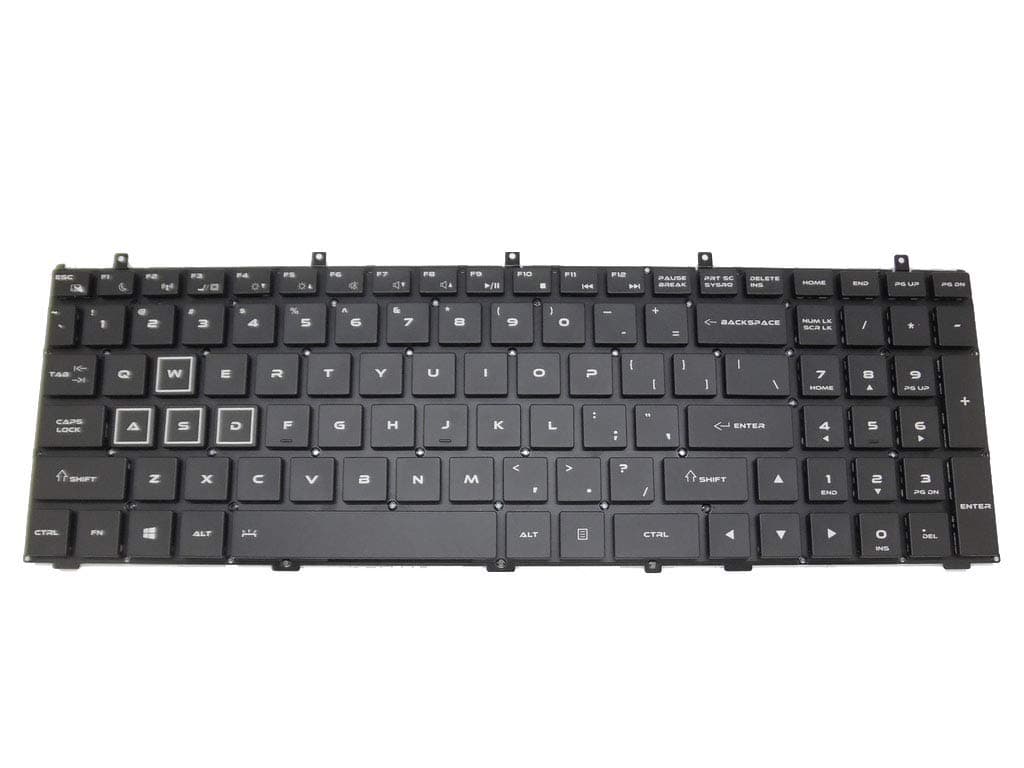 Laptop Keyboard for CyberpowerPC Vector 17 VR 700 800 VR-K English US Black with Backlit New