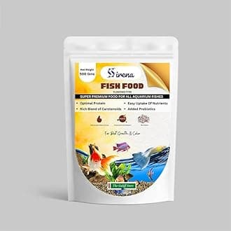 Premium Fish Food for Aquarium Fish - 500gm (Mini Pellet) Fortified Formula Floating Pellets Optimum Choice for Color & Growth Easy to Digest & Nutrient-Rich for All Life Stages
