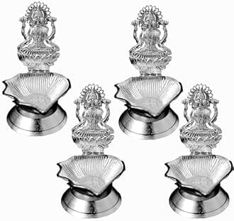 Return Gifts for Women Lakshmi Diya(Pack of 4), Baby Shower Return Gifts, Wedding Gifts