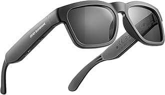 Polarized Sunglasses with Bluetooth Speaker, Open Ear Audio, Athletic/Outdoor UV Protection and Voice Control