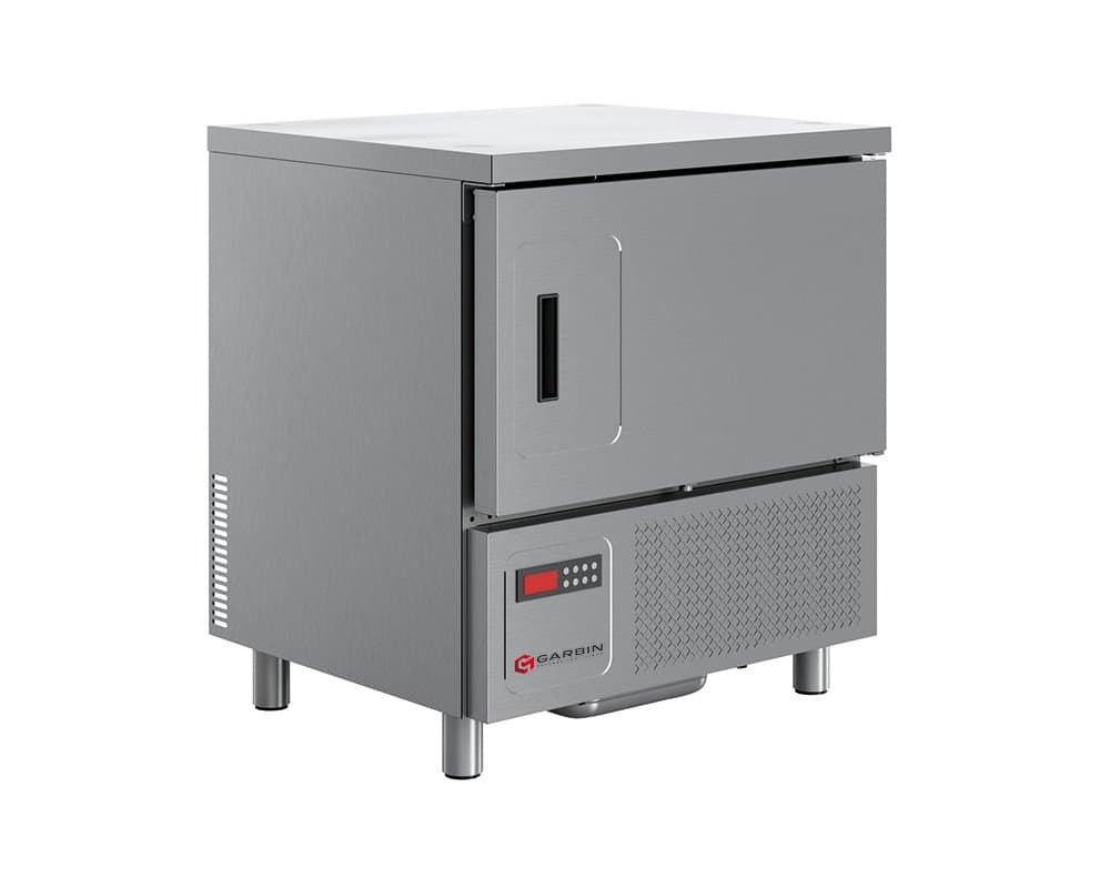 Professional Temperature Blast Chiller G|Blast Chiller B5 TG, 889W Cooler, 5 Trays (1/1 GN), 15kg Killing Capacity, 9kg Freezing Capacity