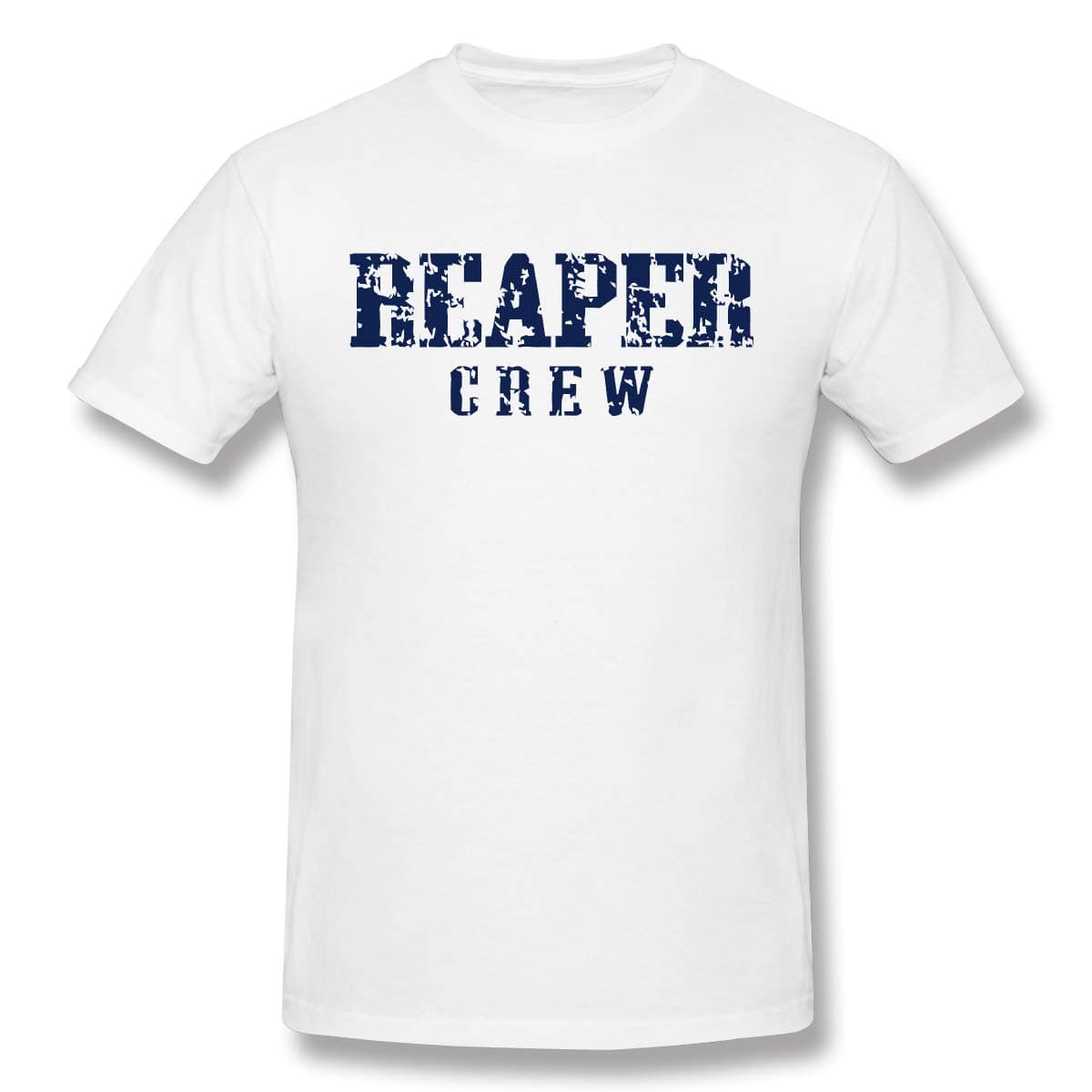 NDCATHEReaper Crew Men's Basic Short Sleeve T-Shirt White