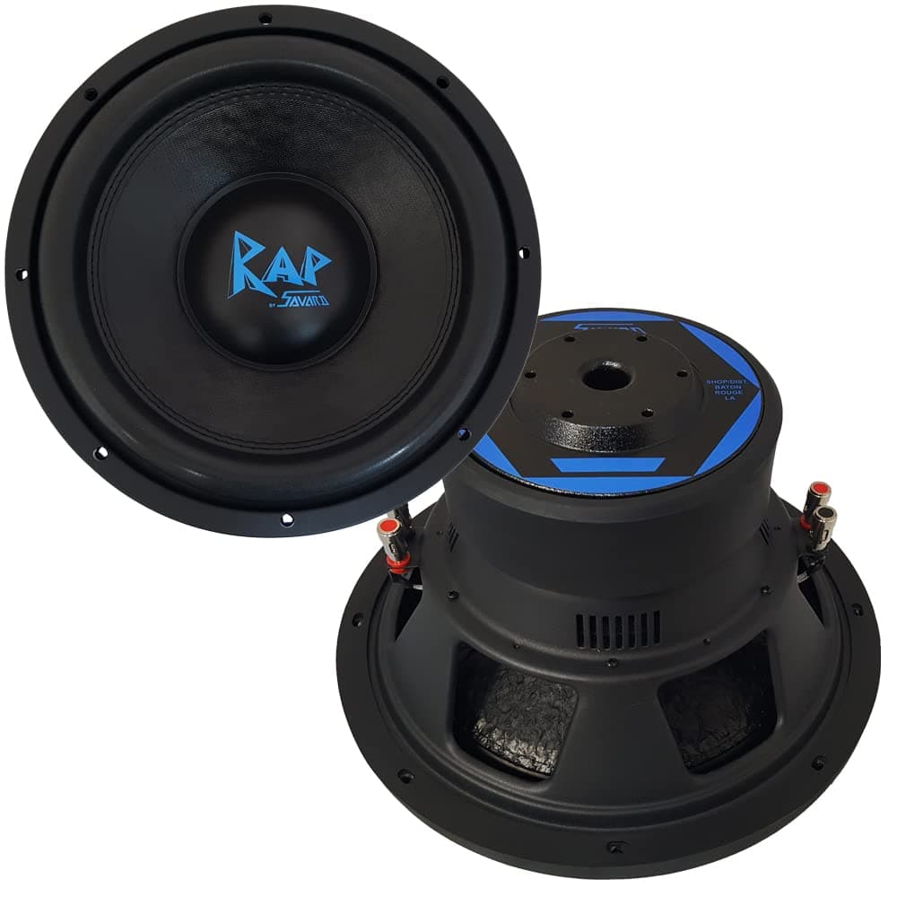 SAVARD Speakers Rap Series v2 12" D2 Ohm Subwoofer