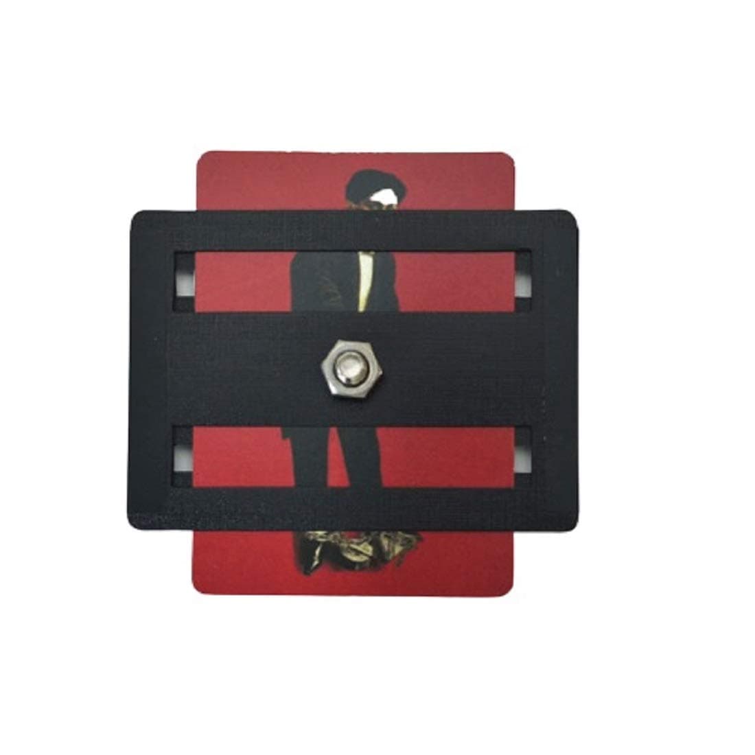 Magician's Houdini Bolt Escape Card Frame Gimmick Nut Lock Unlock Magic Trick