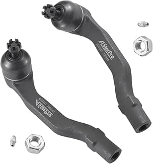 ASTARPRO - 6pcs Front Tie Rod Ends Inner and Outer Complete Kit with Boots Compatible with 1996-2000 Honda Civic and Acura EL