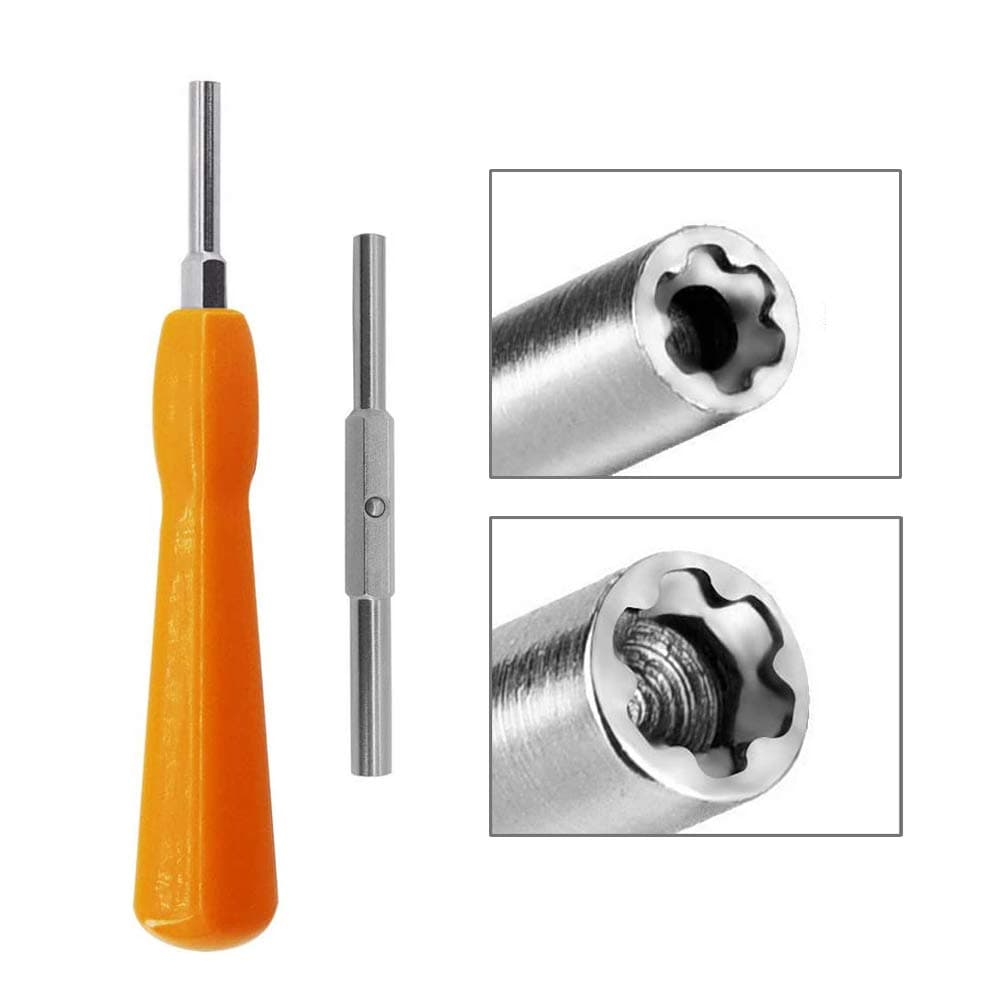 Gamebit Screwdriver, EMiEN 4.5mm 3.8mm Double-End Bit Security Gamebit Screwdriver Kit For Opening NES,SNES,N64,GameBoy,GameCube,Virtual Boy,Sega,Nintendo Consoles,Game Cartridges