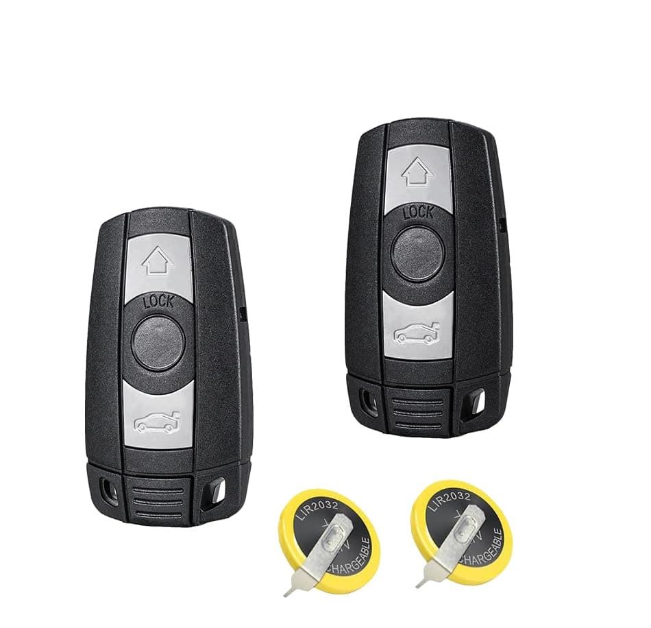 3 Buttons Keyless Car Smart Key Case For BMW Para with Rechargeable Battery