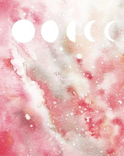 Pink White Moons Bullet Journal: Moon Phases Dot Grid Dotted 8 x 10 Notebook, Sketchbook Practice Book for Hand Lettering, Bullet Journaling, Diary, ... Constellation Journal makes a Perfect Gift Paperback – August 2, 2017