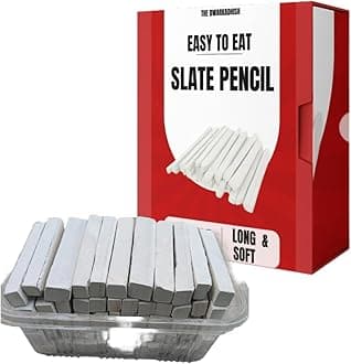 Slate pencil 100 sticks box natural slate pencil with EARTHYtexture and non toxic material