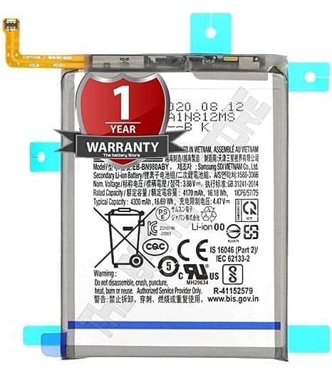 Original EB-BN980ABY Battery for Samsung Galaxy Note 20 SM-N985F SM-N986F SM-N986B Battery with 1 Year Warranty** (SEP00051)