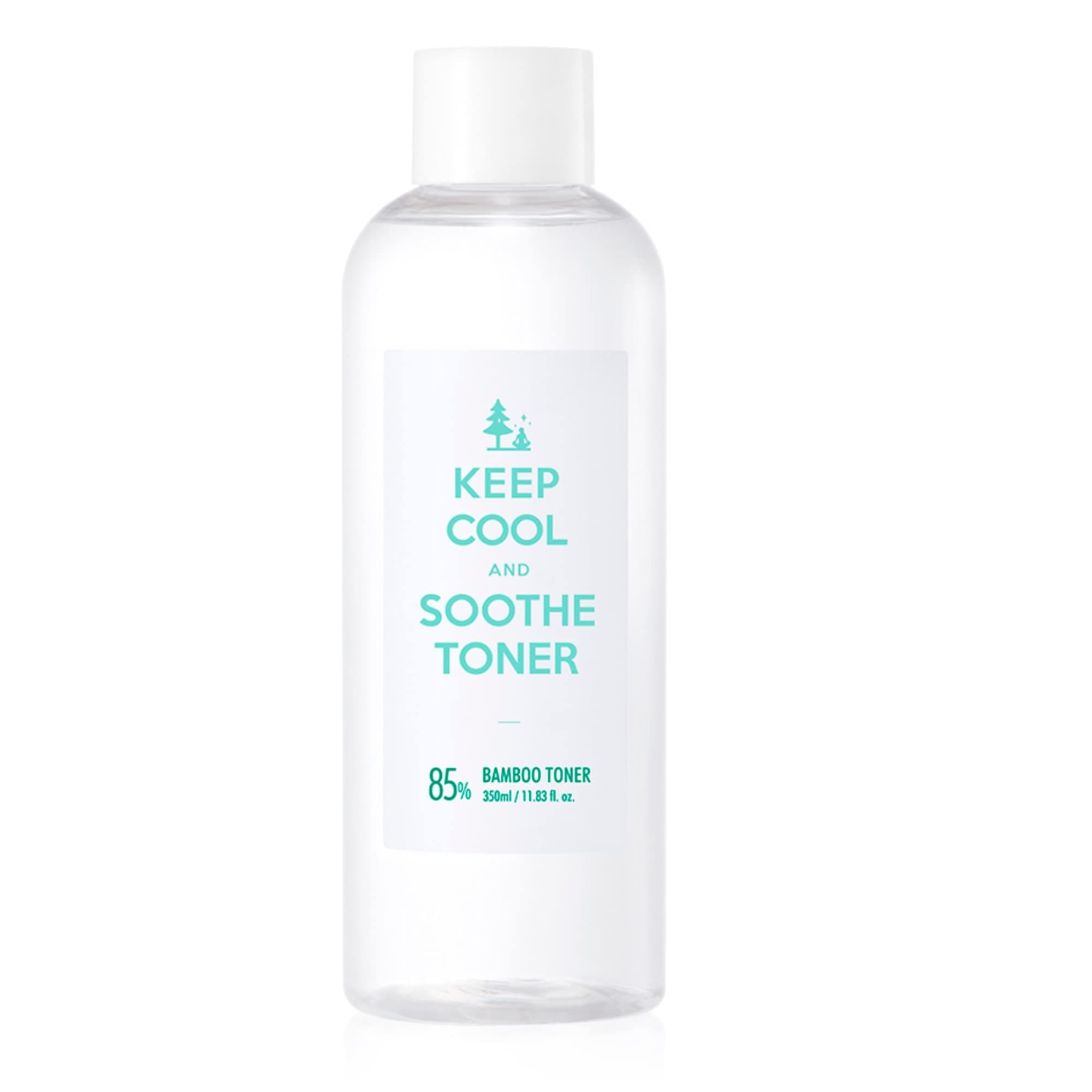KEEP COOL Soothe Bamboo Face Toner 11.83 fl. oz - Instant Soothing & Ultra Hydrating Moisturizer with Hyaluronic Acids – Protecting Skin & Pore Minimizing, Fragrance-Free