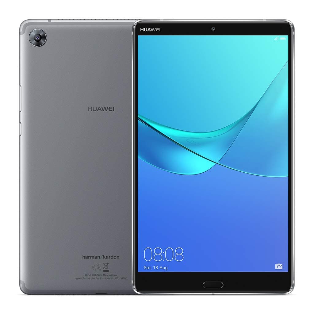HUAWEI MediaPad M5 8 – 8.4"" Android 8.0 Tablet, 2K IPS Display with Eye-Comfort Mode, 32GB, 13MP Rear Camera, Quad Stereo Speakers Tuned by Harman Kardon, 5100mAh, Children's Corner, Grey