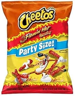 Cheetos Crunchy Flamin Hot Party Size - 17.5oz (2)