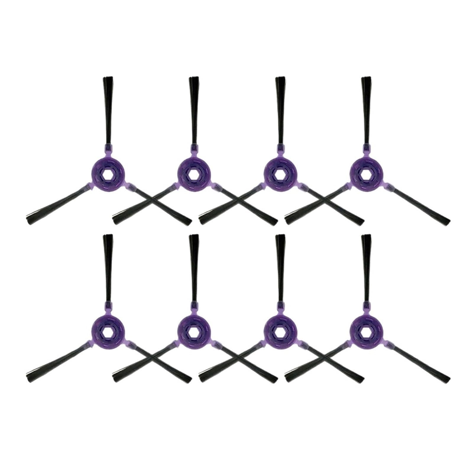 WALDOR8Pcs Robot Vacuum Cleaner Side Brush. Compatible for Samsung. Compatible for VR5000RM Robotic Vacuum Cleaner Parts Accessories