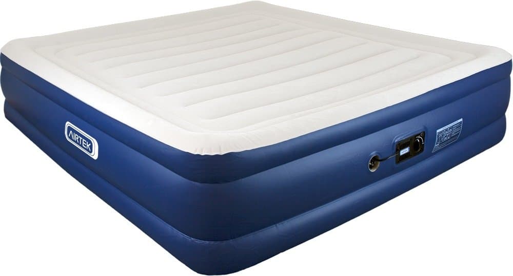 Eastern King Size 76"x80" Keystone series Raised Flocked Top Air Mattress Airbed AATKR0401