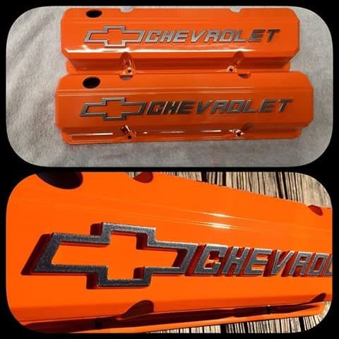 YuanKanJu Chevy Orange Powder Coating Paint (1 LB)