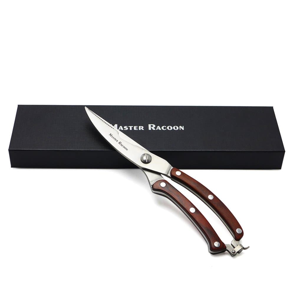 Master Racoon Poultry Scissors Stainless Steel, Heavy Duty