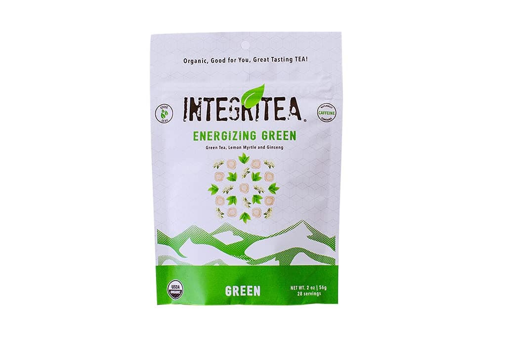 IntegriTEA Relax Organic Rosehip Tea with Hibiscus Chamomile Rooibos Tea Blend - Calming Loose Leaf Herbal Tea Infusion - Caffeine Free Organic Herbal Tea