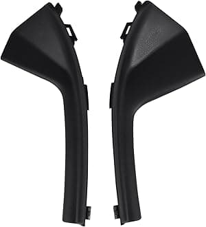 Cowl Extension Trim Windshield Wiper side Corner Panel Fender Cover Front LH and RH Compatible with Versa Sedan 2007-2011, Versa Hatchback 2007-2012, TIIDA C11 2006-2010, 66895-EL000 66894ED500