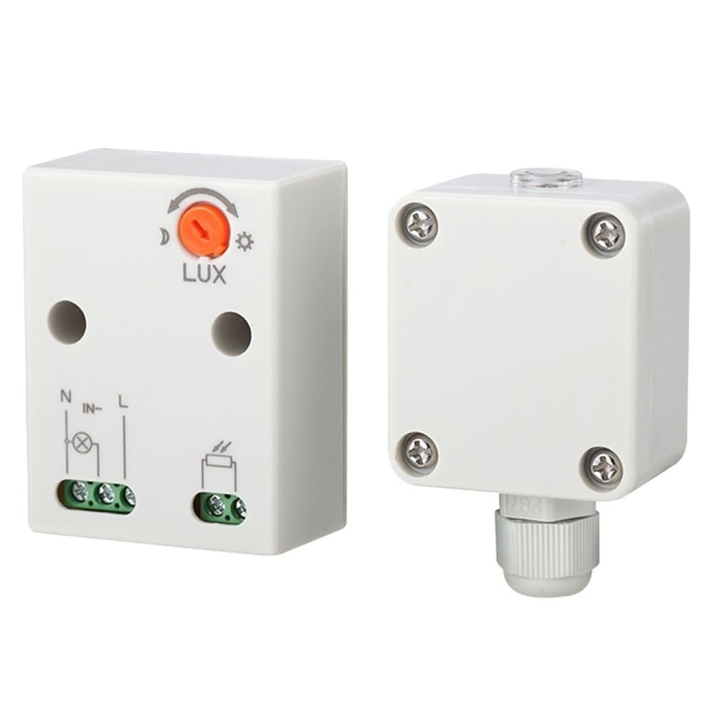 Maclean Energy Twilight Sensor Duskt to Dawn Detector Device Automation 3450W (MCE 35)