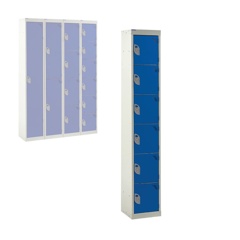 6 Compartment Express Steel Storage Locker - Free 5 Day Delivery