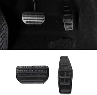 Jimny Car Aluminum Alloy Accelerator and Brake PedalS Decorative Cover for Suzuki Jimny 2019-2020 Automatic version