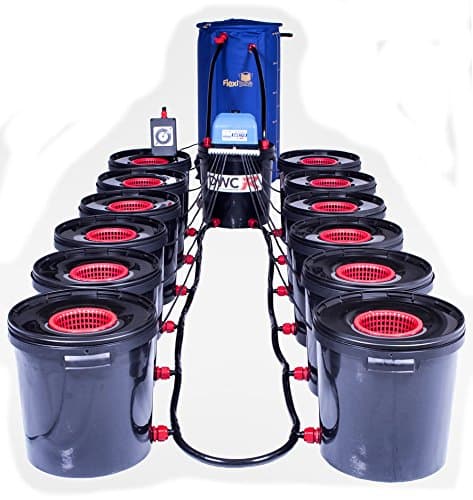 12 Pot DWC R Bubble Pot Hydroponic Deep Water Culture System
