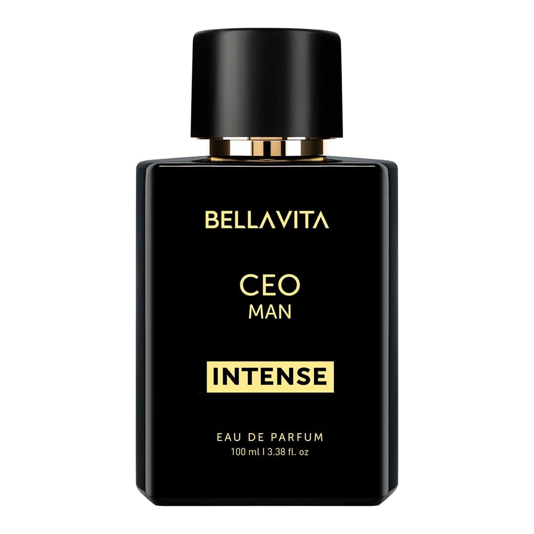 Bella Vita Luxury Ceo Men Intense Eau De Parfum Liquid Perfume With Bergamot, Lavender & Orchid|Woody & Musky Long Lasting Edp Fragrance Scent, 100 Ml